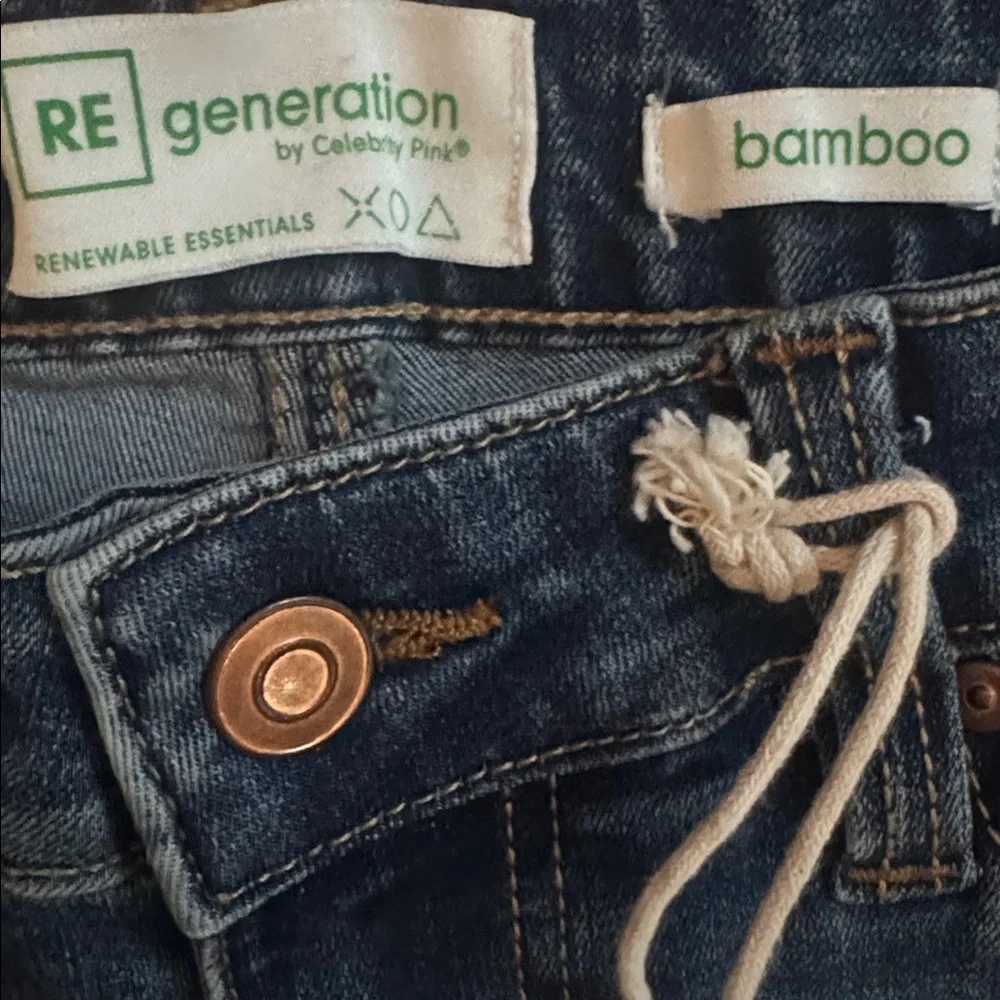 RE Generation Bonnie Mid-Rise Bootcut Bamboo Denim Every Day Jeans Pants NWT New - Picture 4 of 7